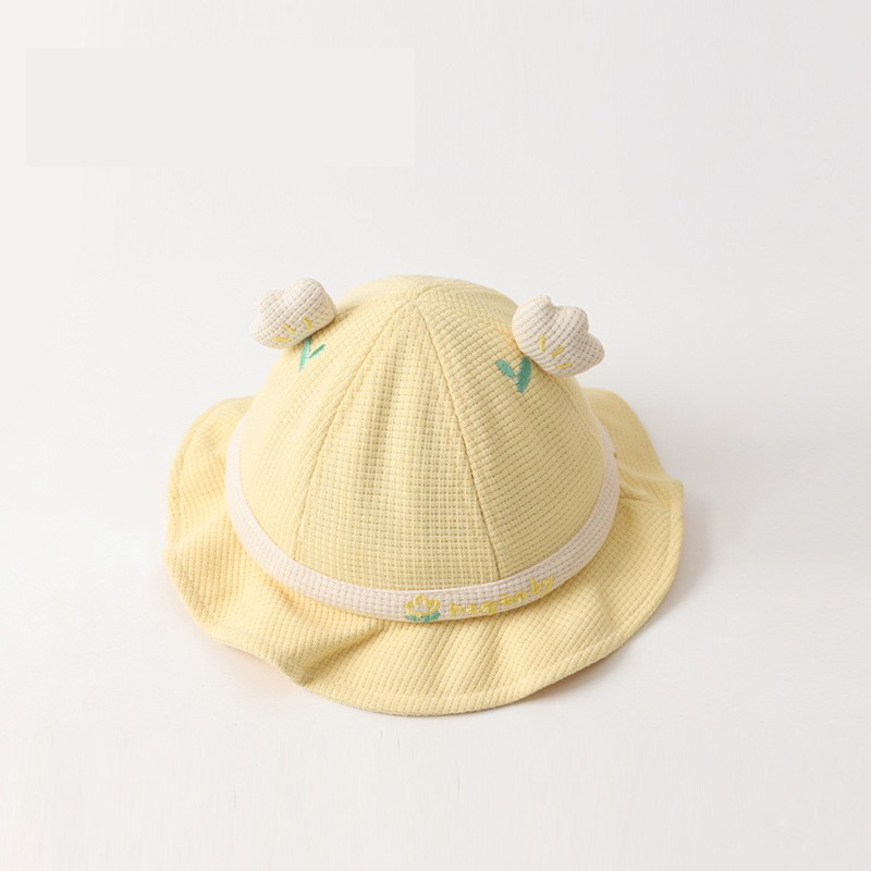 Sombreros para bebés primavera y otoño sombreros de sol recién nacidos bebés lindos sombreros de pescador para niños super lindos sombreros de bañera solar