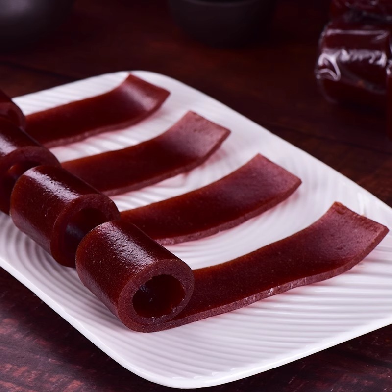 山楂卷独立包装山楂条糕果丹皮蜜饯宝宝零食特产食品怀旧山楂卷|undefined