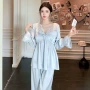 新款法式春夏性感家居服
