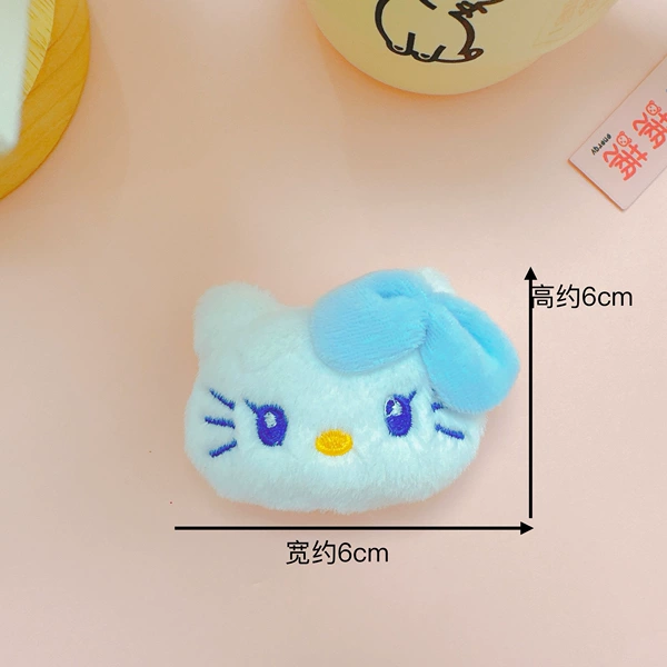 With bow, blue