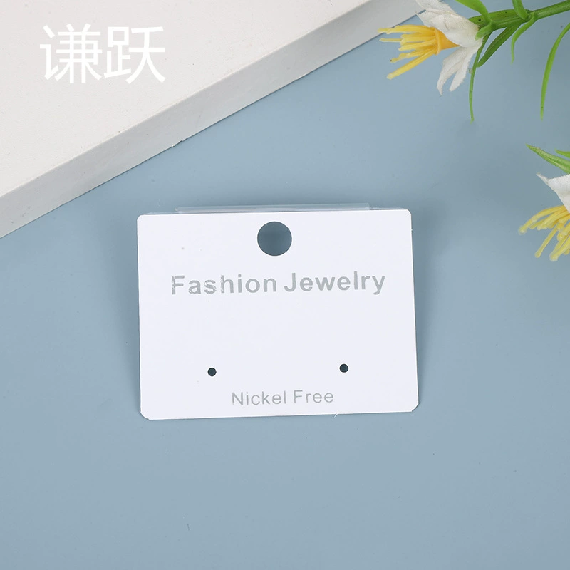ПВХ наклейка с позолотой FashionJewelry Серьги Серьги Серьги Серьги Карточные Упаковка