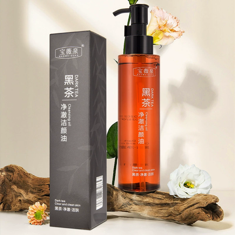 Baowei Spring Black Tea Clean Clean Clean Cleaner Cleaner Очищающее молочко Очищающее средство для снятия макияжа Очищающее масло для растений