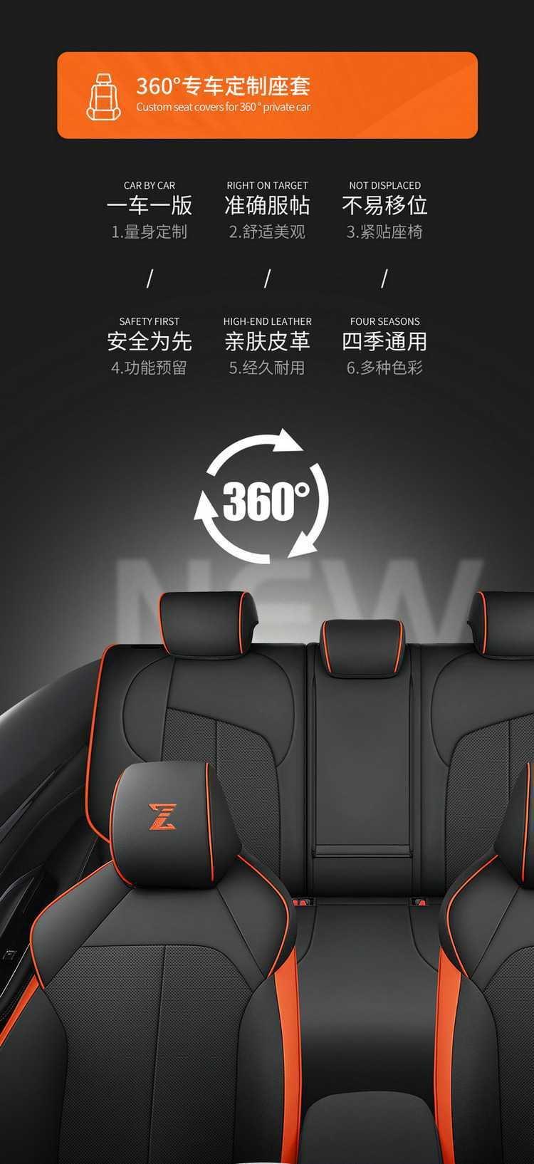 2624 model Changan Oushang Z6 Blue Whale Edition/Smart Electric iDD special car seat covers, all-season full-cover seat cushions and seat covers