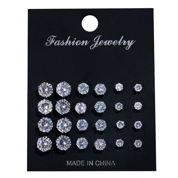 F557HB12 (large and medium to small in the lumite earrings)
