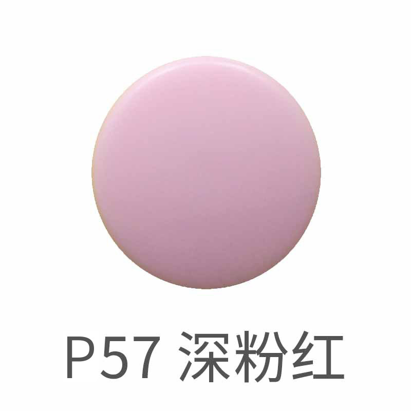 60 colores en stock T5 botón a presión de plástico pequeño lote de resina botón a presión ropa de bebé protección del medio ambiente POM botón a presión de plástico