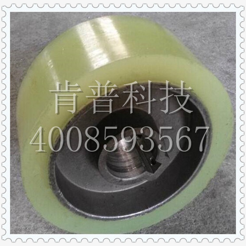 PU制品 CPU弹性体包胶轮 减震铁芯轮子 VULKOCELL滚轮配件