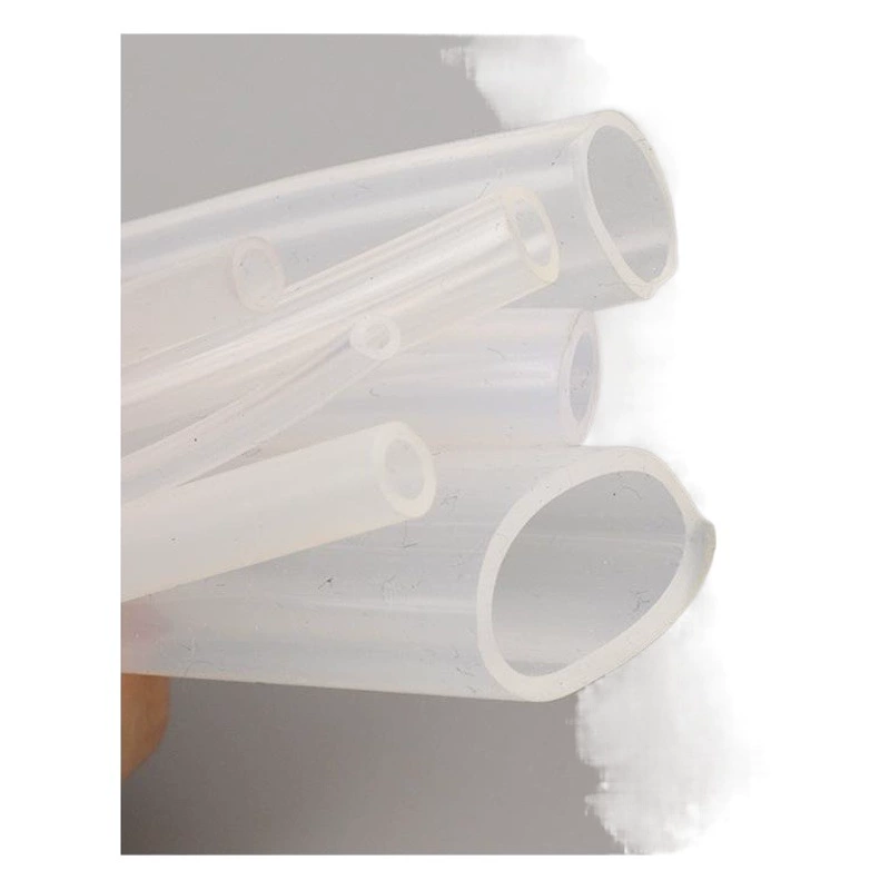 Индивидуально изготовленный из силиконовой резины мягкий рукав, утолщенный термостойкий эластичный чехол, белый силиконовый шланг различных размеров.