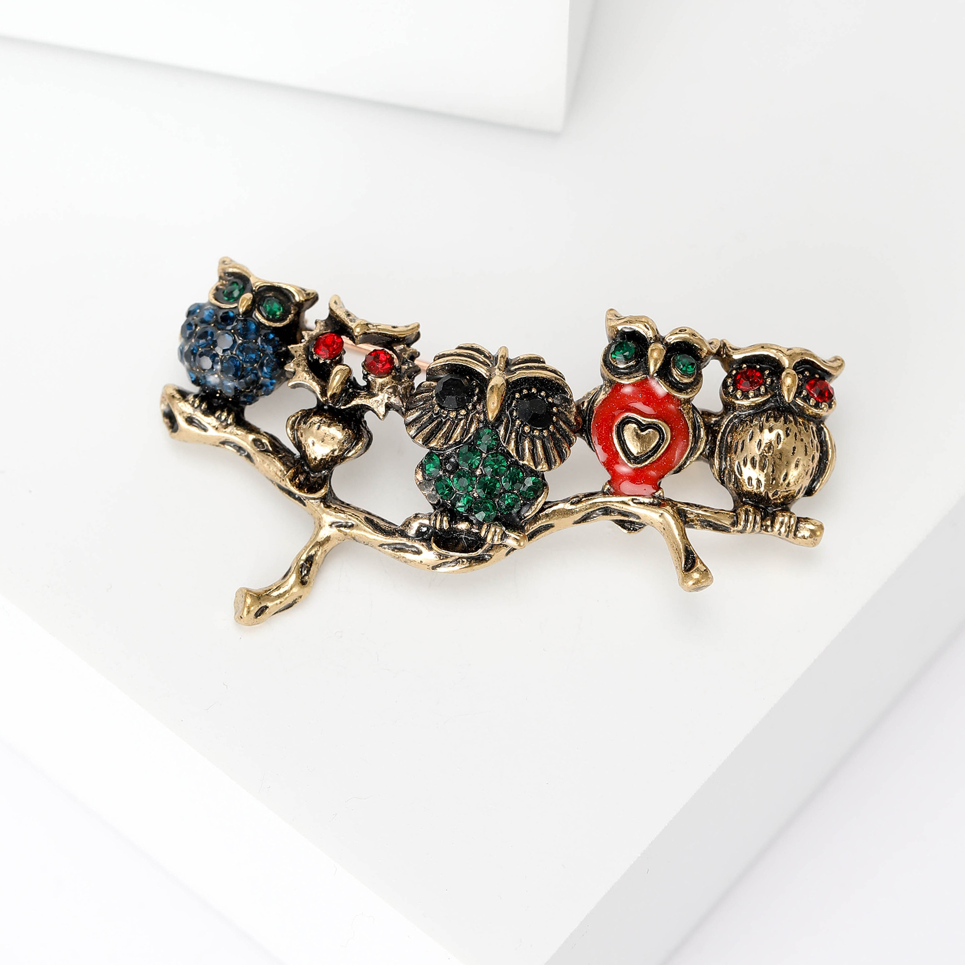 16g Weight Corsage, Brooches Classification Holiday, Banquet, Daily Occasion Alloy Material Animal, Cartoon, Cat, Owl, Eagle Pattern Women's Gender Cute, Simple Style Style Enamel, Enamel Craft Cute Simple Style Pin Animal Cartoon Cat Alloy Enamel Women's Corsage Brooches 6