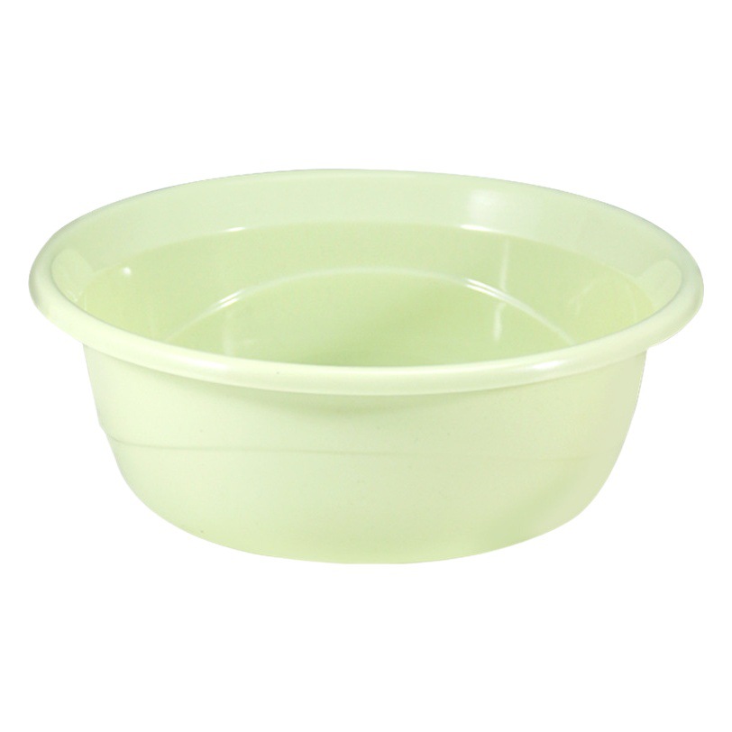 Thickened Plastic Basin for Home Use, Durable and Drop-Resistant, Suitable for Student Dormitories, Face Washing, Vegetable Washing, Customizable Printing, Wholesale Basins
