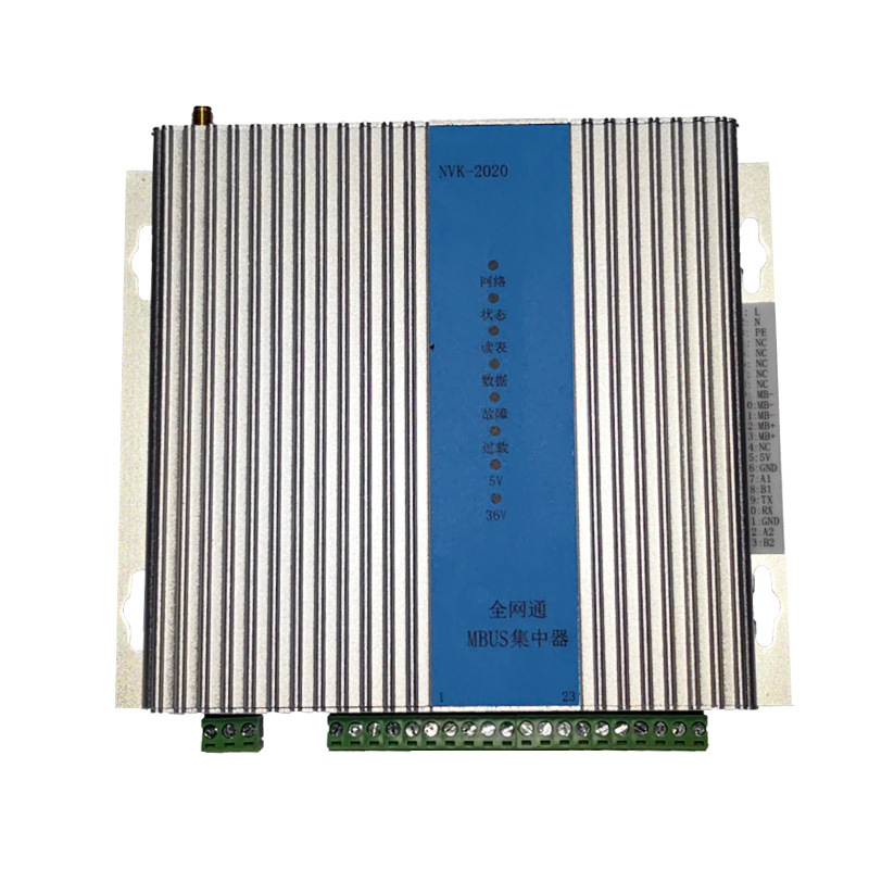 工业级4G-MBUS采集器支持通断法/流温法数据处理远程更新省成本