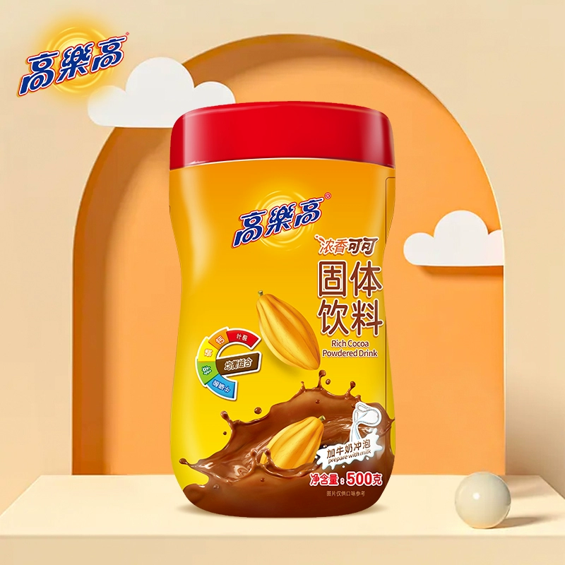 High-Lego cocoa powder 500g solid drink hot chocolate coco rich flavor instant nutritious breakfast commercial wholesale