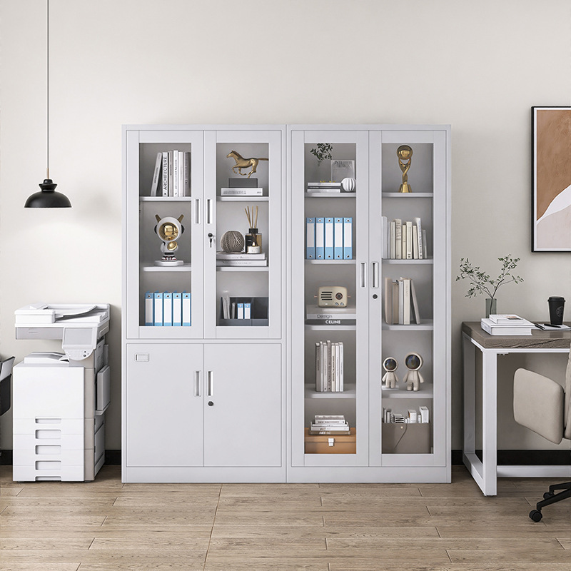 Archivador Gabinete de almacenamiento de oficina con cerradura Gabinete de oficina Gabinete de certificado financiero Información de archivo Gabinete bajo Fabricante de gabinete de metal