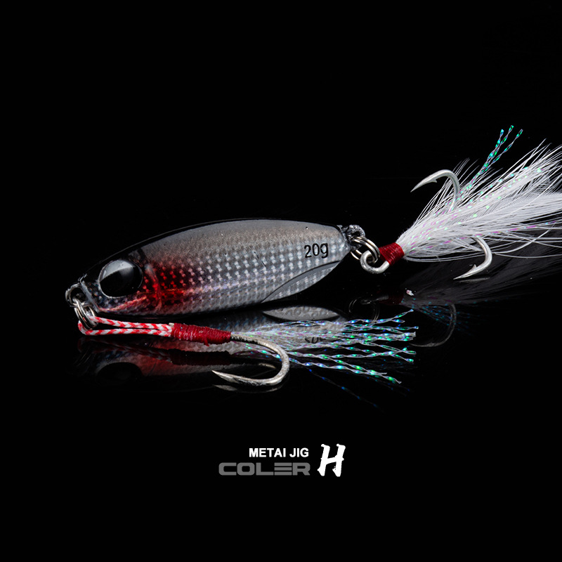 Sinking Jigging Spoon Lures Deep Diving Jigging Spoon Baits Fresh Water Bass Swimbait Tackle Gear