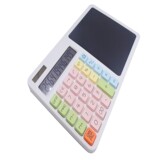 12-значный солнечный калькулятор, калькулятор для рукописного ввода с большим экраном, только для офисных студентов