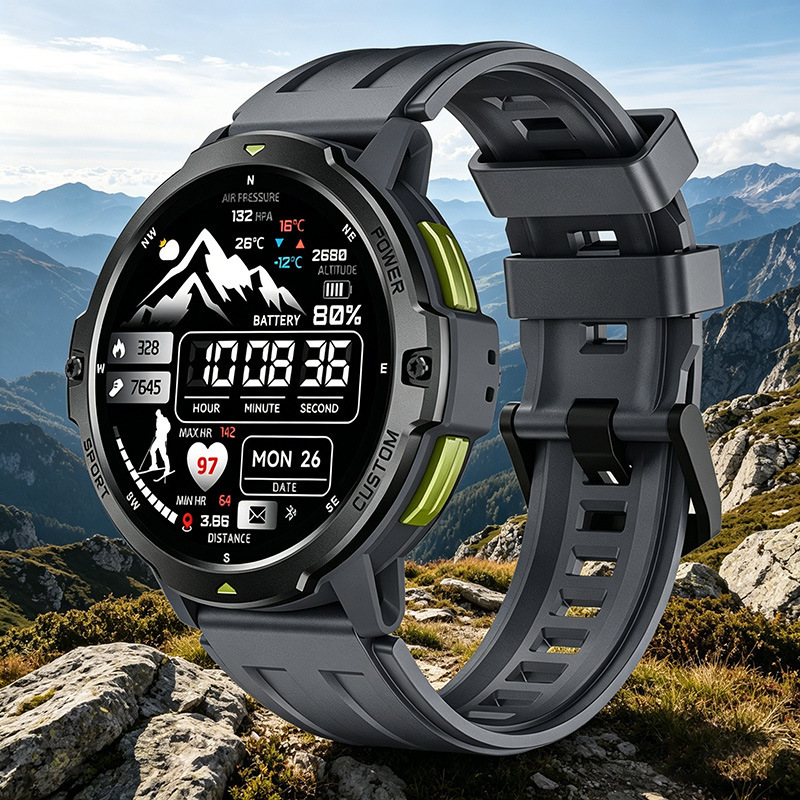 Cross-Border C31 Smart Watch Bluetooth Call Heart Rate Sleep Gps Movement Track Multi-Function Outdoor Sports Watch Cross-Border C31 Smart Watch Bluetooth Call Heart Rate Sleep Gps Movement Track Multi-Function Outdoor Sports Watch
