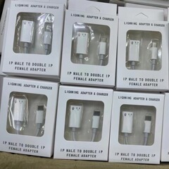 適用蘋果15手機Type-c轉lighting母快充轉換器通話聽歌線控轉接頭