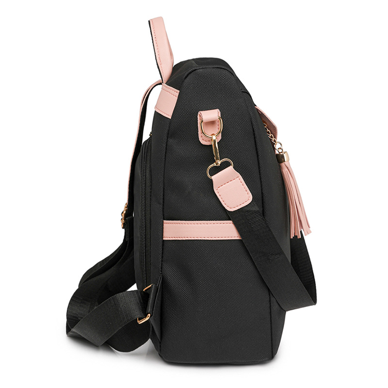 Transfronterizo al por mayor 2025 nueva mochila antirrobo para mujer simple y versátil mochila de viaje de cercanías urbana mochila escolar de moda
