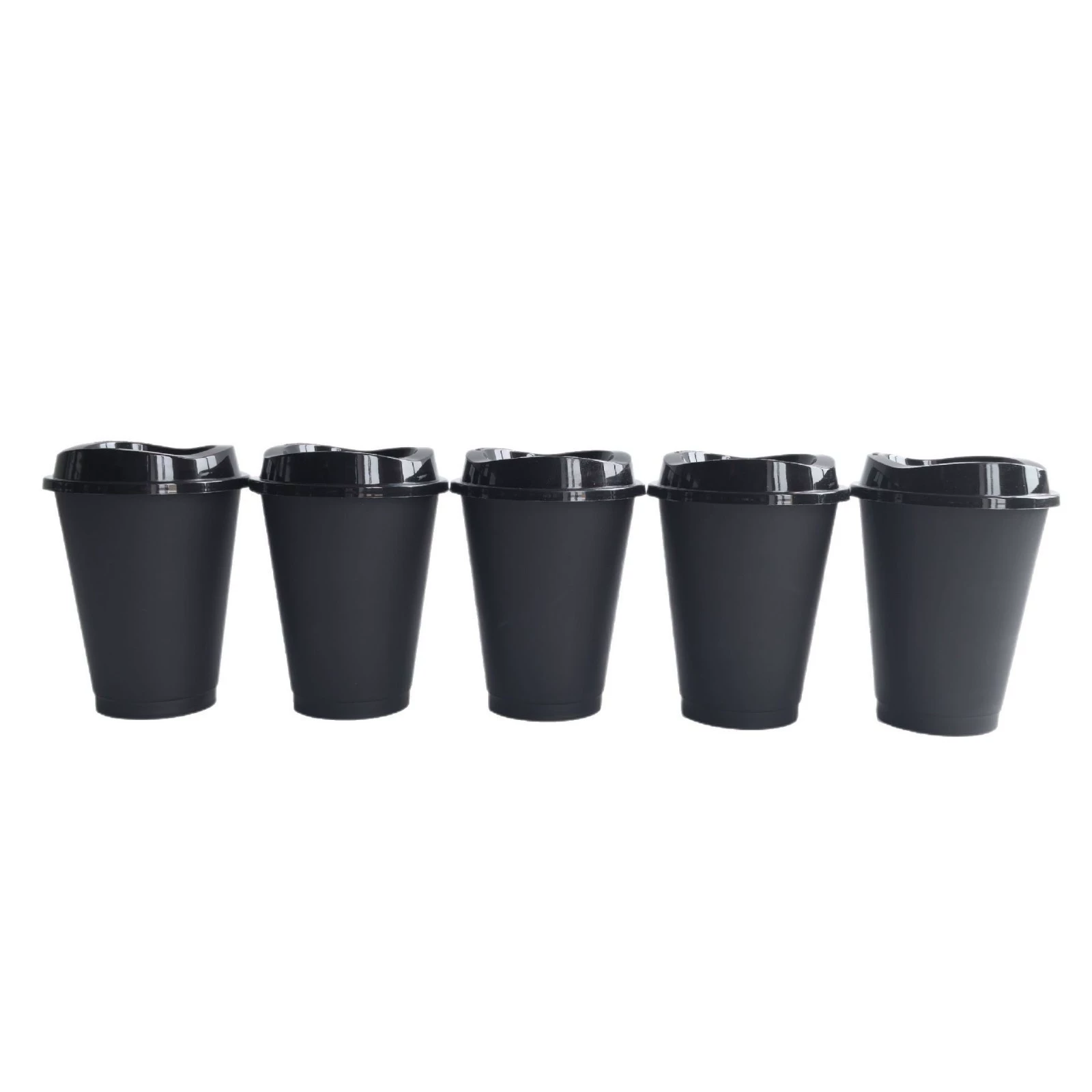 Source factory new product large capacity 16OZ plastic coffee cup PP material creative small portable single layer coffee cup