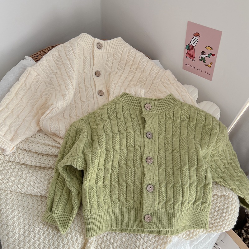 Autumn children's knitted sweater