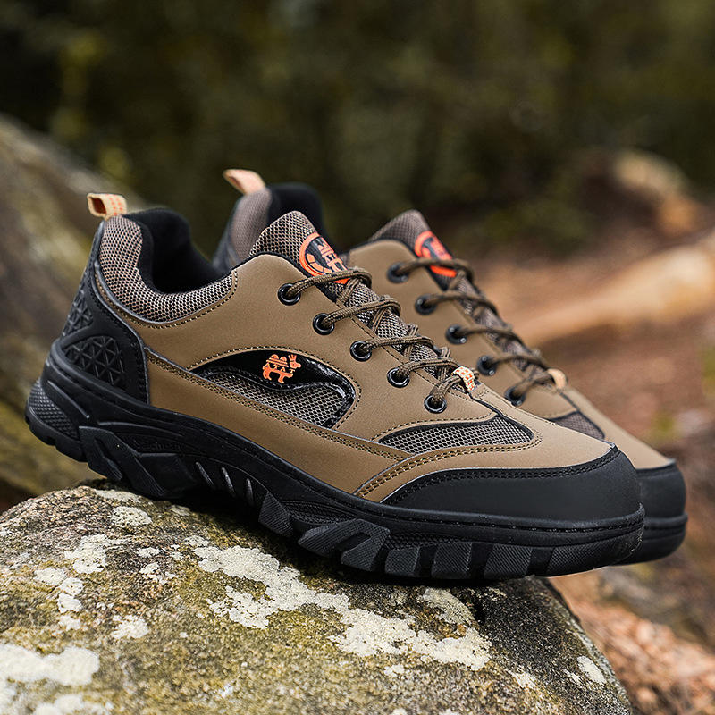 2023 nuevo otoño antideslizante inferior suave zapatillas casual estilo coreano de moda impermeable montañismo Protección Laboral zapatos de los hombres