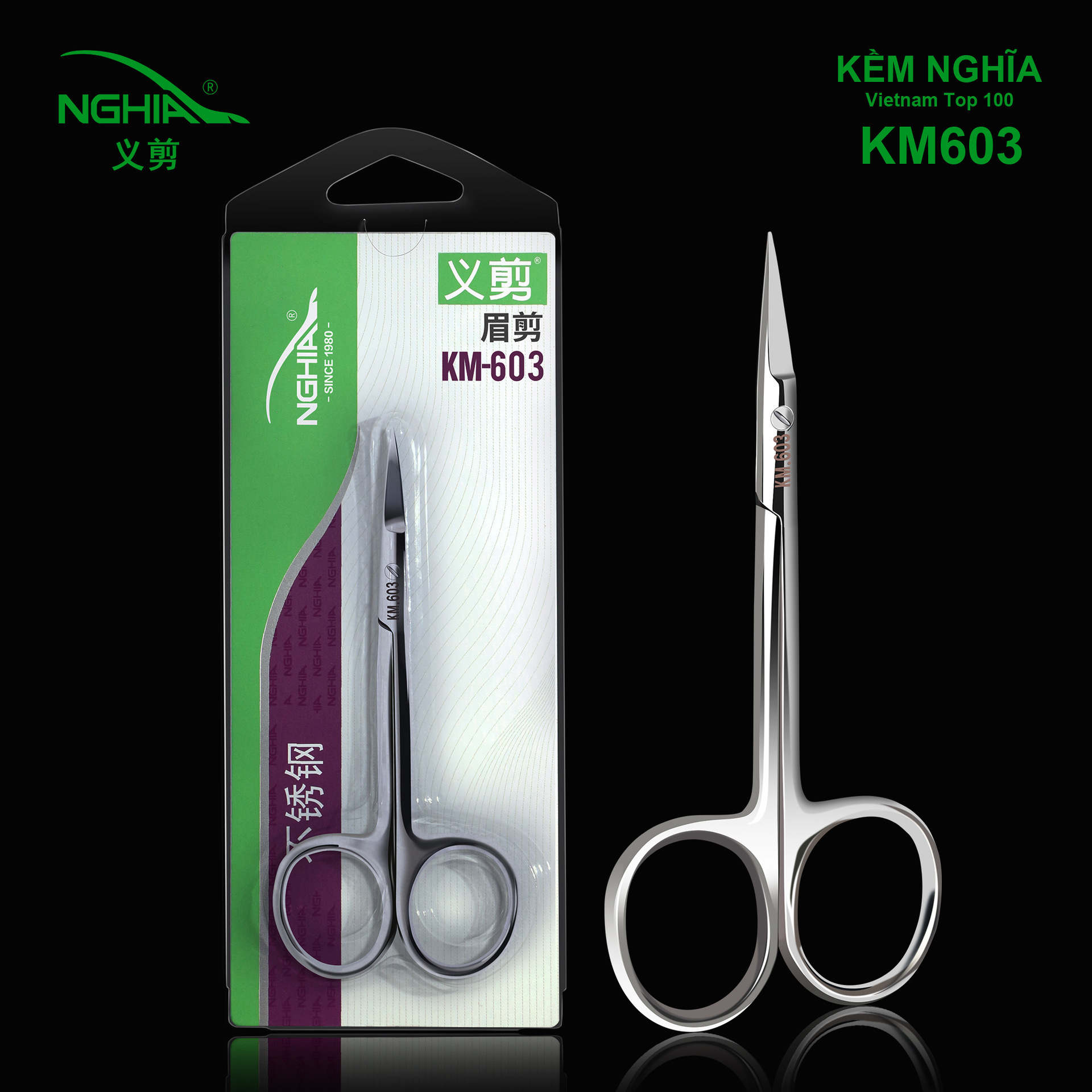 NGHIA Vietnam Yi Tijeras d07 Piel muerta Herramientas profesionales para uñas Reparación de uñas Alicates para uñas