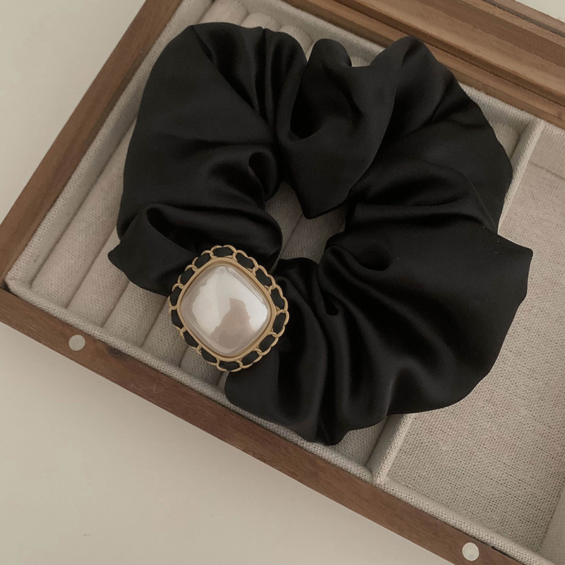 Hochwertiges Perlen-haargummi Elastisches Haar-accessoire_voghion.com