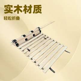 加厚床板榻榻米垫板排骨架实木防潮透气卷折叠板护腰硬床板床垫