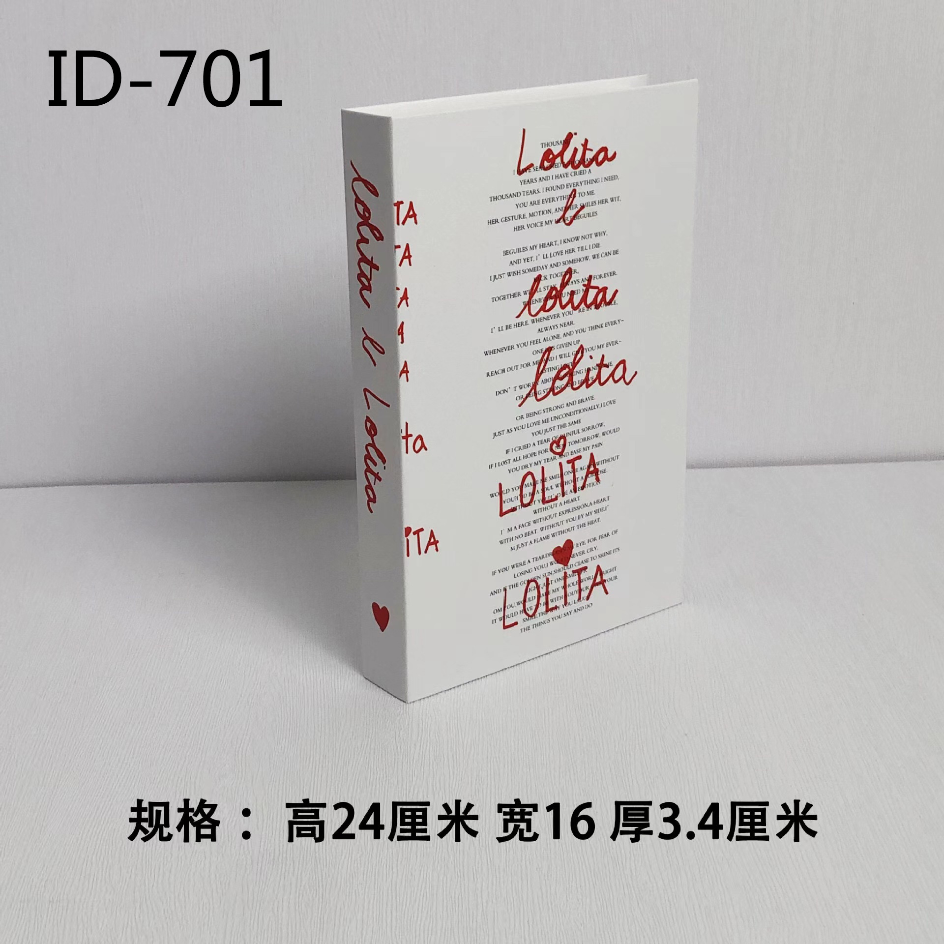 Libros falsos plegables estilo nórdico/INS, props de fotografía, decoración suave, muestra de fábrica