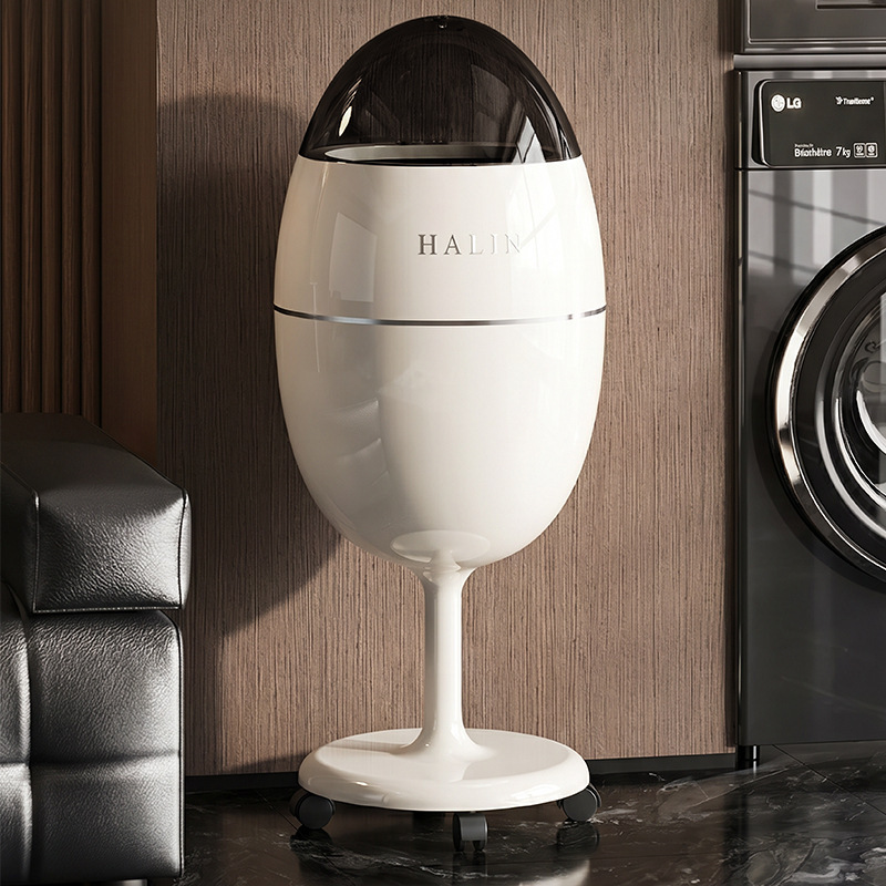 2026 New Model Household Trash Can, Multifunctional, with Lid, for Living Room and Office, Large Capacity, Creative Egg-Shaped Trash Bin 2026 New Model Household Trash Can, Multifunctional, with Lid, for Living Room and Office, Large Capacity, Creative Egg-Shaped Trash Bin