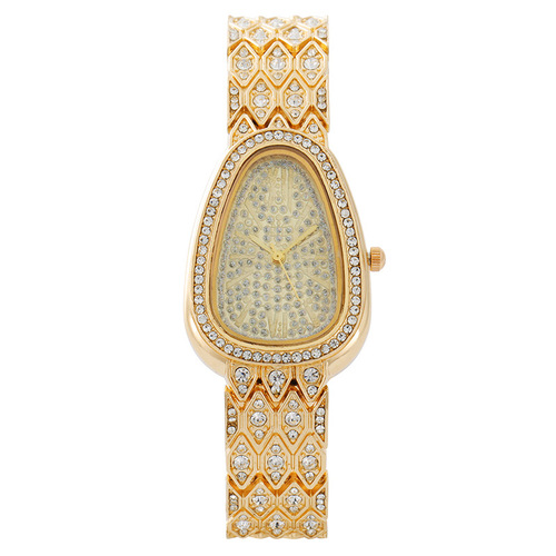 Direct Sale from BW Manufacturer - High-end Serpentine Women's Bracelet Watch with Full Diamond Fashion Quartz Watch - One Piece per Order