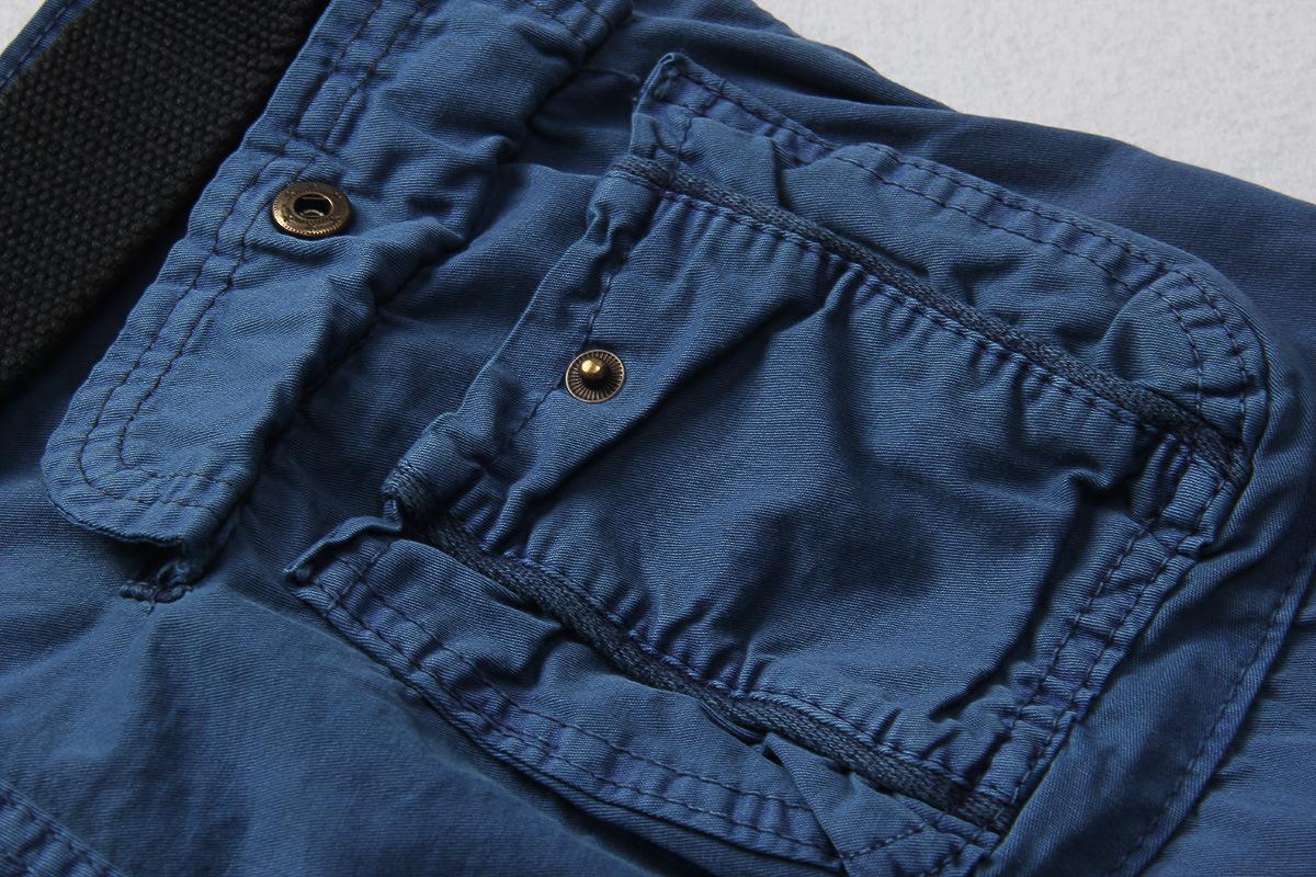 280g Weight Shorts Pants Length Cotton Fabric Type Mid Waist Waist Line Cargo Pants Pants Type Inelastic Elasticity Holiday, Street Occasion Loose Fit Type Solid Color Pattern Summer Season Men's Gender Casual Style Men's Solid Color Casual Loose Men's Bottoms 10