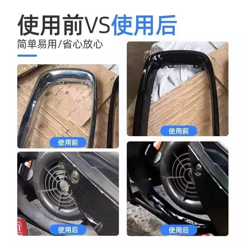 Refurbished anti rust and anti-corrosion special black self painted black paint matte black paint do