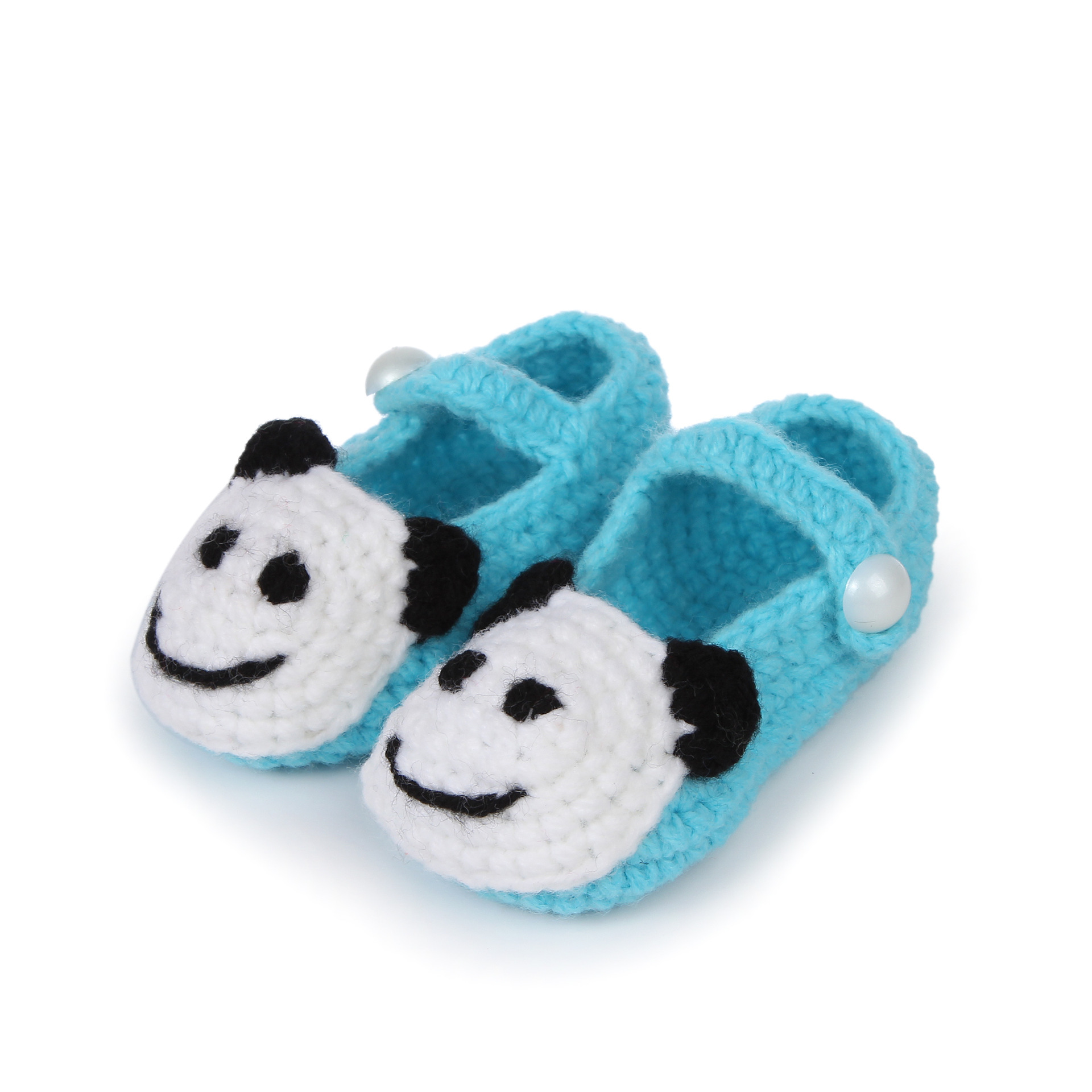 진한 파란색 팬더 신발