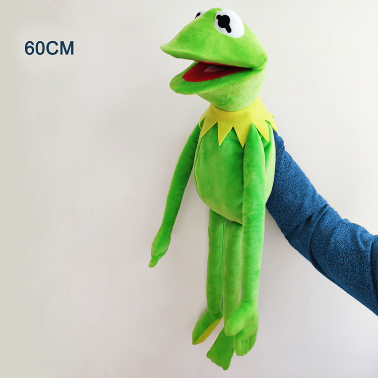 科密特青蛙公仔芝麻街青蛙毛绒玩具Krmit 儿童手偶娃娃60厘米公仔