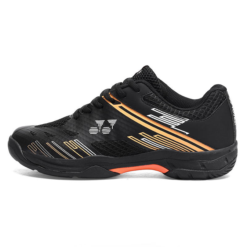 Nuevos zapatos de bádminton de interior profesionales transfronterizos, zapatos de tenis de mesa transpirables, antiabrasión y baja
