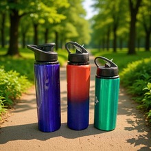 冷水壶礼品杯子动物图案创意杯广告促销骑行美式大口铝制运动水壶