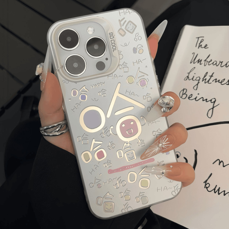 Haha Smiley Face Suitable for Apple 17 Pro Max Phone Case iPhone 16 Plus Cute 15 Pro Niche 14/13 Haha Smiley Face Suitable for Apple 17 Pro Max Phone Case iPhone 16 Plus Cute 15 Pro Niche 14/13