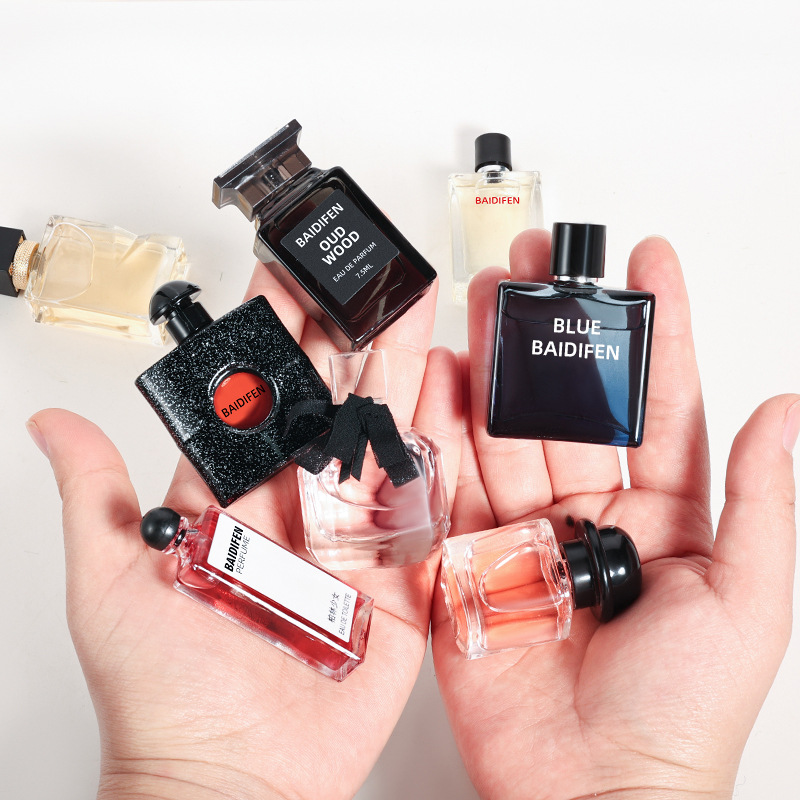 Versión Q de muestra de perfume para hombres y mujeres, fragancia ligera de larga duración, tierra azul, verdadero yo inverso, muestra de París al por mayor