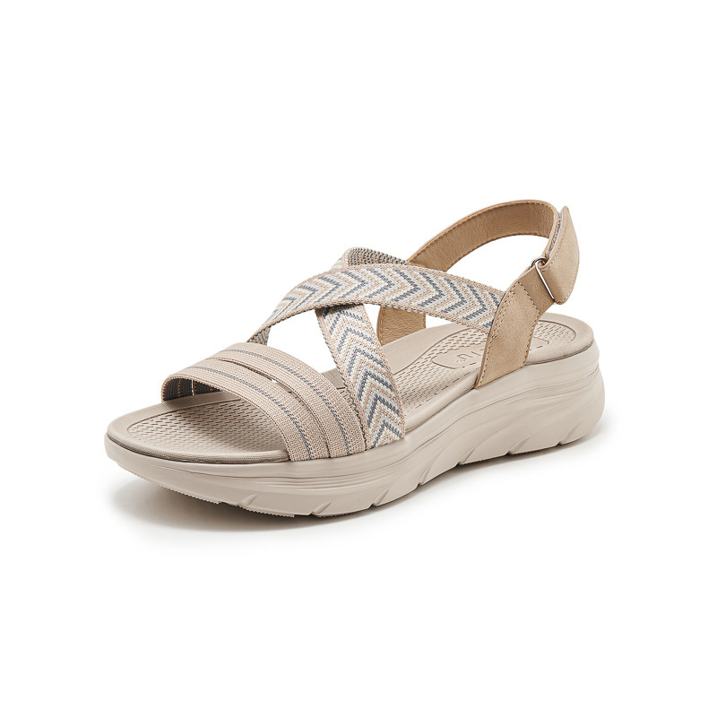 H580 - 9 Amazonas 2025 nuevas sandalias de mujer ligera deportiva viento cómodo elástico zapatillas de suela gruesa