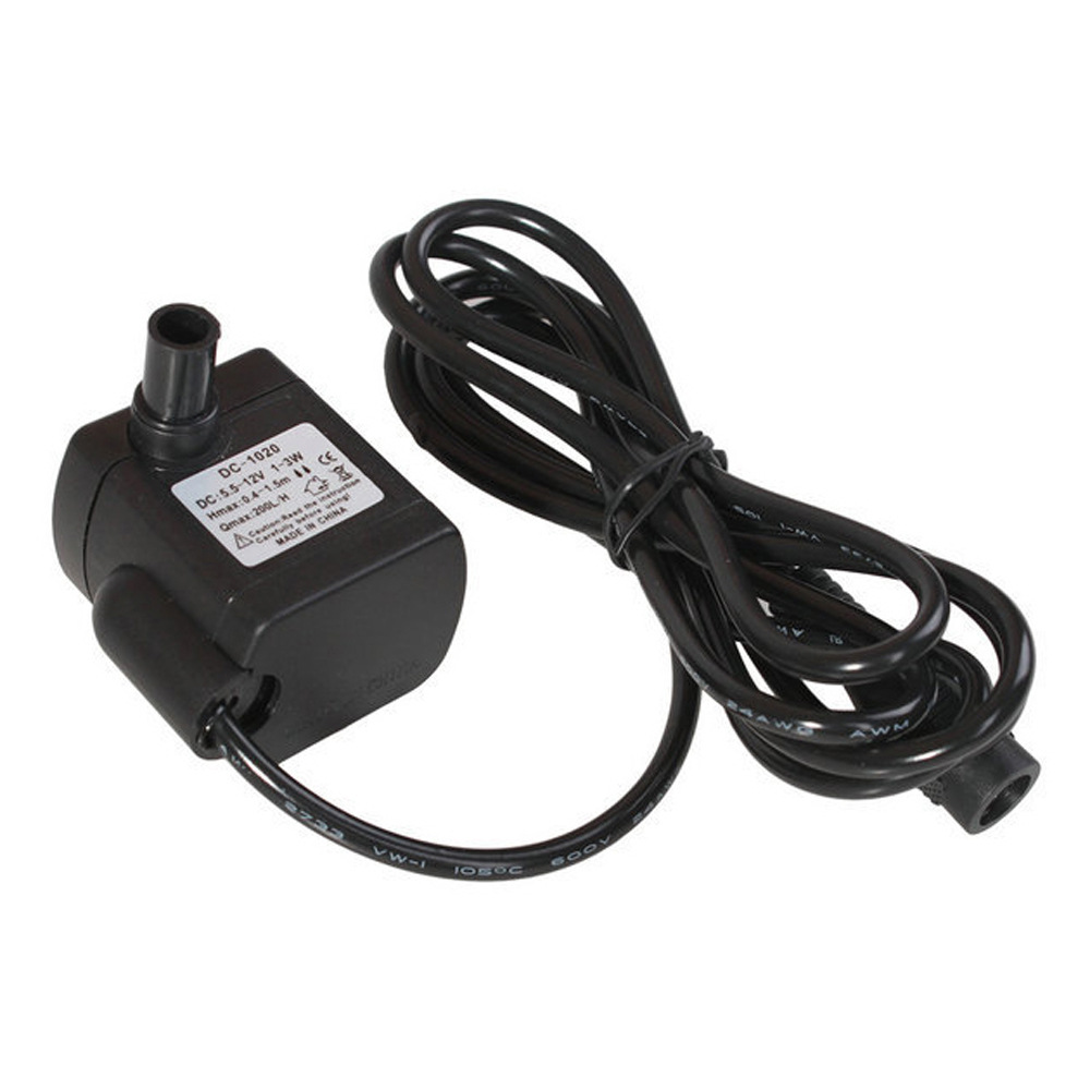 供应DC-1020扬程1.5米太阳能微型潜水泵3W无刷直流水泵DC24V水泵|ms