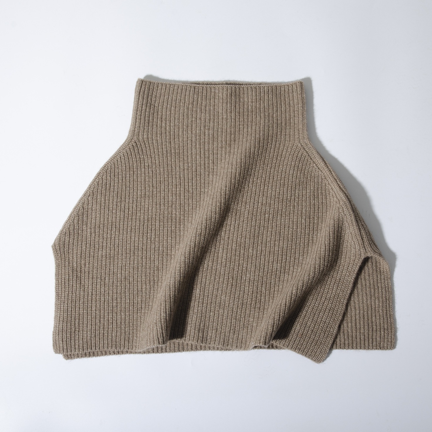 Interior Mongolia fábrica al por mayor Cachemira pura de punto cuello chal mujeres versátil moda caliente Otoño e Invierno