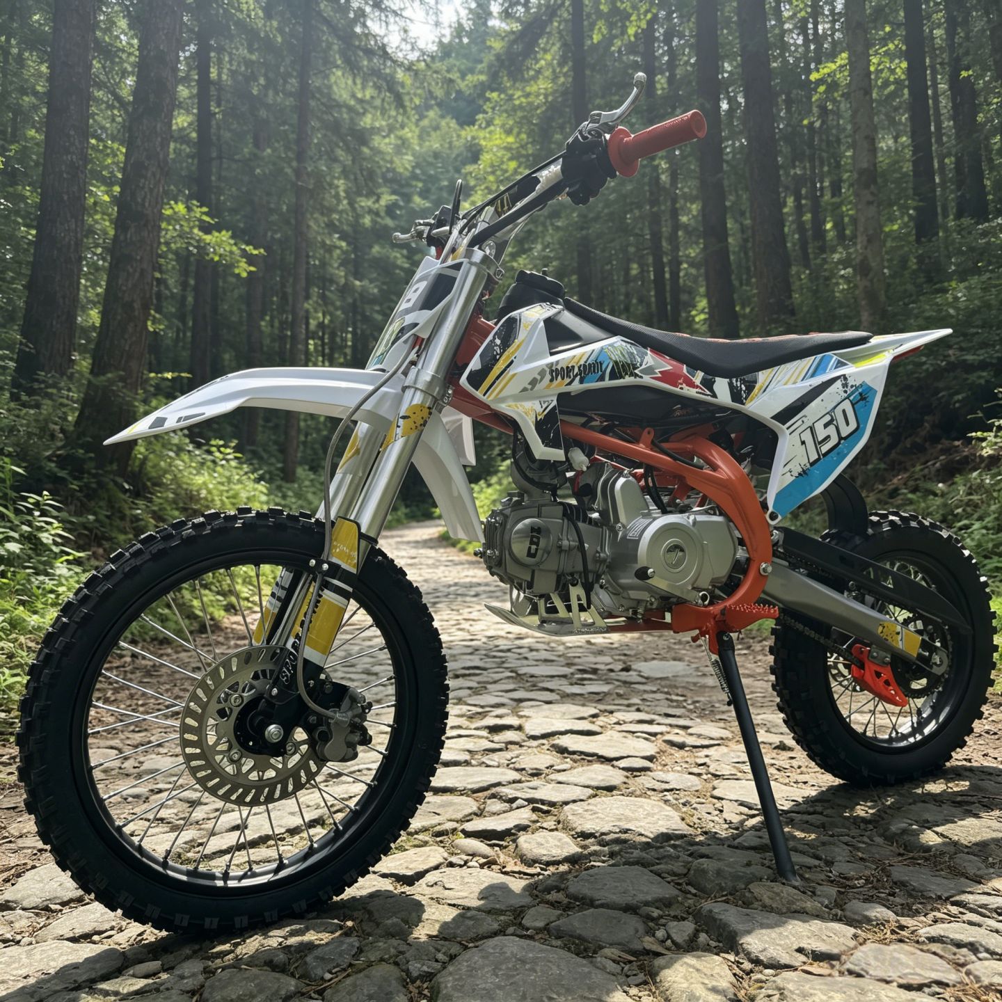 Factory Direct Supply 150Cc Off-Road Motorcycle, Mountain Trail Racing Fuel-Powered Motorcycle, Adult Two-Wheel Vehicle
