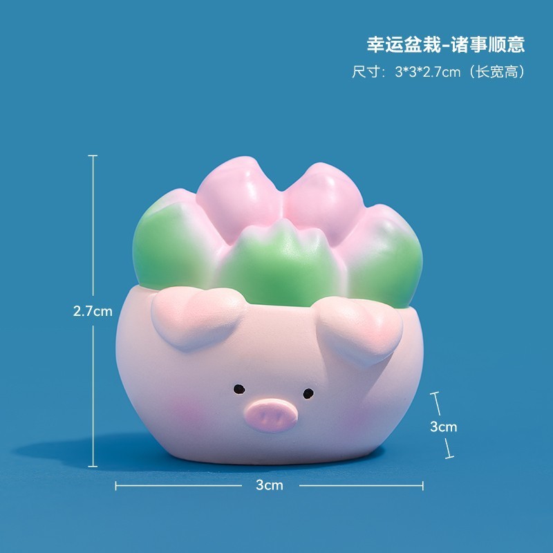 富の神の小さな装飾品、新年のリビングルームの弾む装飾、かわいいデスクトップ装飾、オフィスワークステーションのレイアウト、女の子へのギフト|undefined