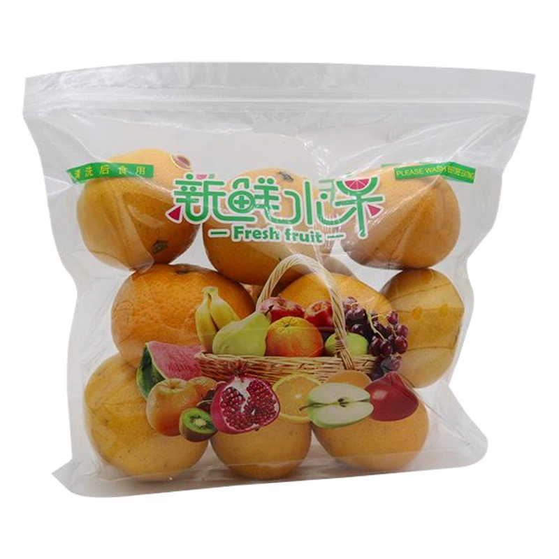 Перфорированная дышащая упаковочная сумка для хранения свежих фруктов. Бытовой холодильник. Самозапечатывающаяся сумка на молнии. Нейтральная упаковочная сумка для фруктов и овощей.