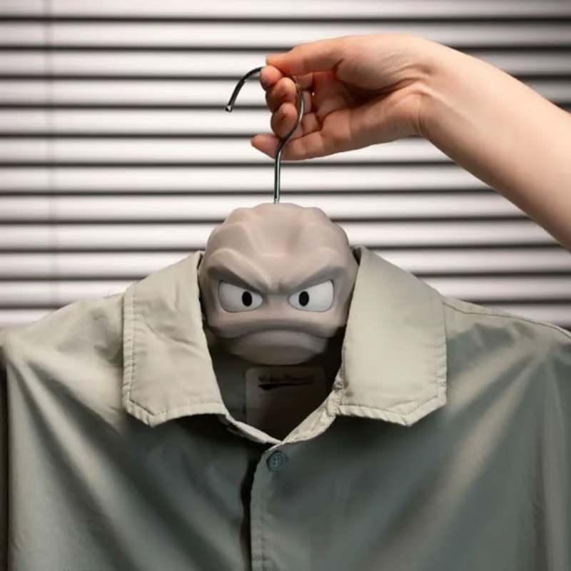 国境を越えた新製品 Small Geo 洋服ハンガー 小さな拳石洋服ハンガー ホームデコレーション 3D プリント|undefined