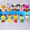 12 boxes of computer clip dolls