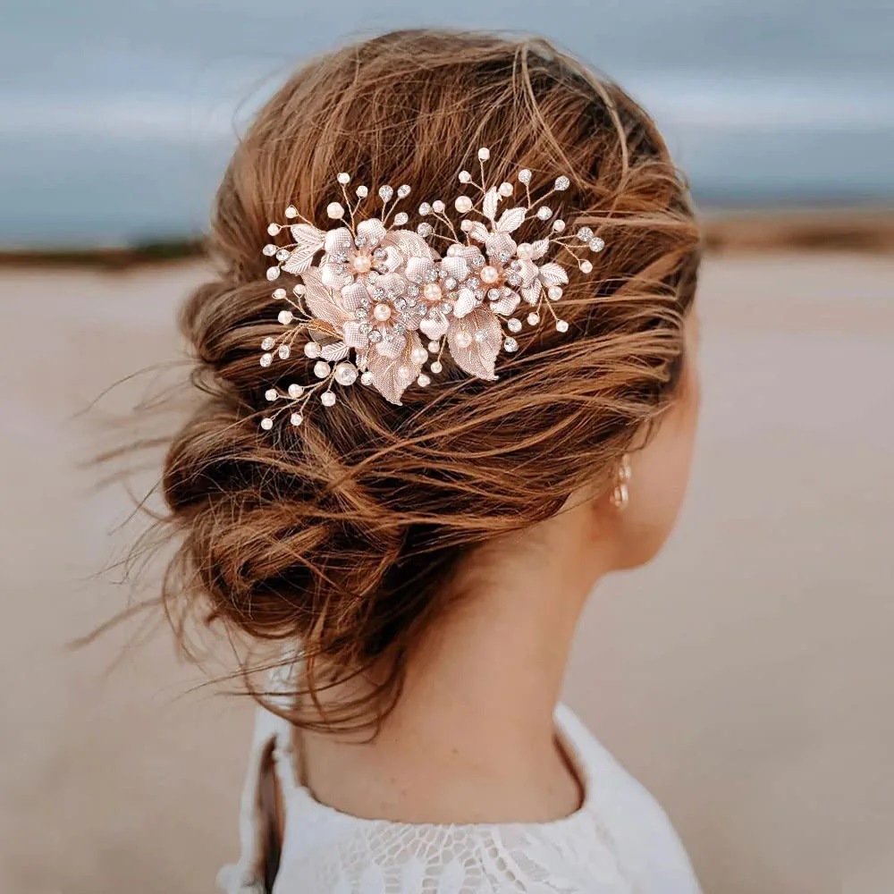 golden hairgrip