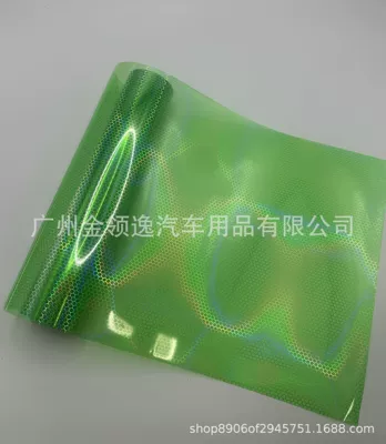 Car headlight protective film – Taillight Fog Light 12 Colors - green-3050cm