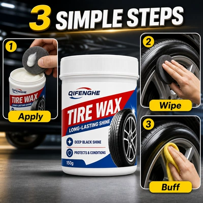 Car wax black brightening and maintenance