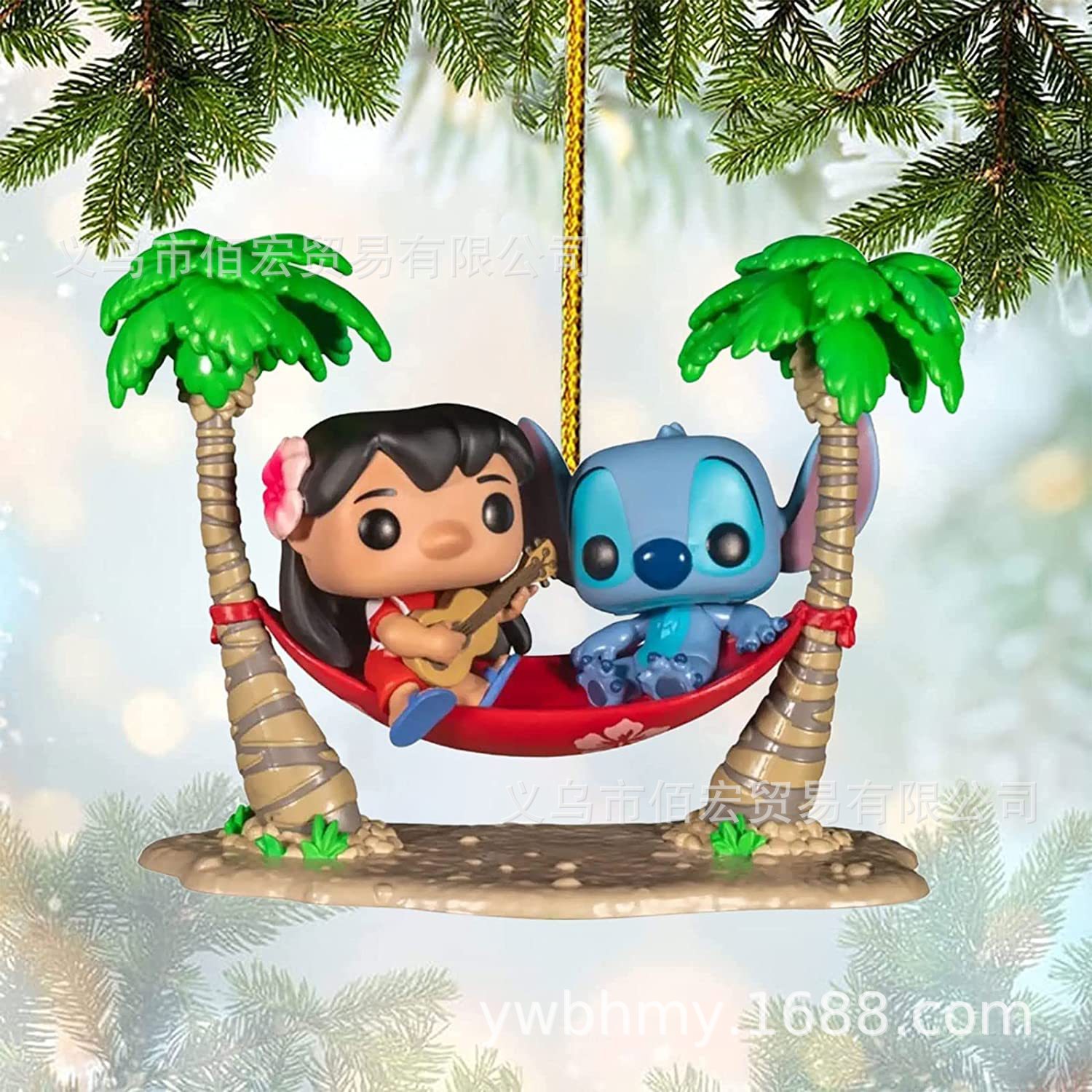 2023 nuevos productos adorables decoraciones de árbol de Navidad acrílico Halloween mochila para automóviles caseros colgantes image 3